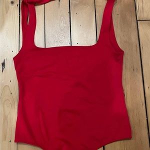 Red Bodysuit